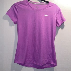 Nike running Dri-Fit Tee, Size: Small , light purple